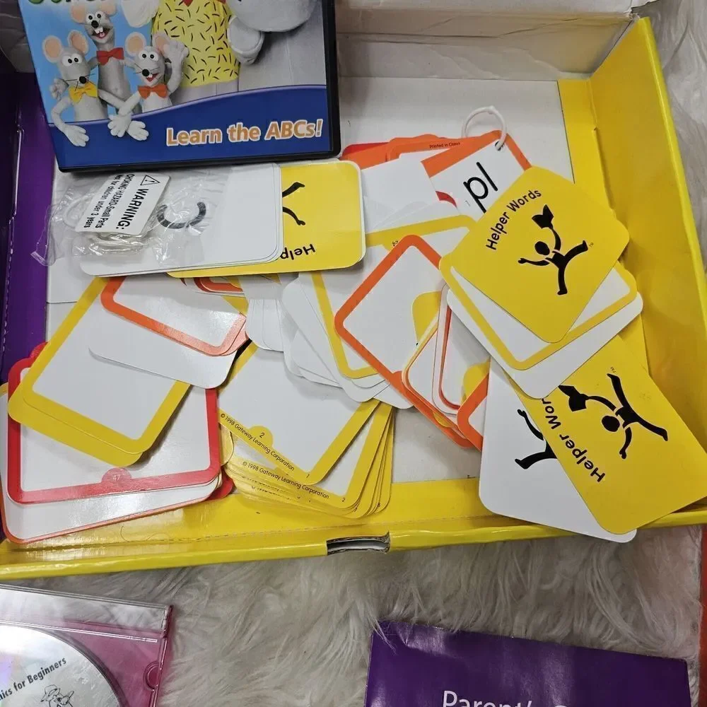 Hooked On Phonics Lot Learn To Read Letters Sounds Discs Books Cards